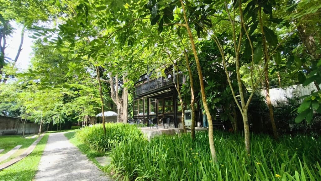 เก๊าไม้ล้านนา คาเฟ่โรงบ่ม สันป่าตอง เชียงใหม่